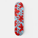 Buscar flores rojas tablas de skate Elegante