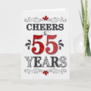 Buscar 55 años tarjetas General y unisex