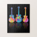 Buscar guitarra eléctrica puzzles Músico