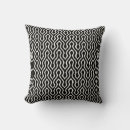 Buscar zigzag blanco y negro cojines Negrita