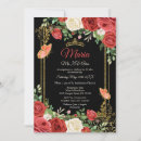 Buscar coral rojo invitaciones Para ella