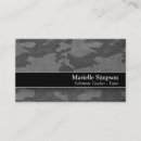 Buscar camuflaje tarjetas de visita Caza