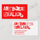 Buscar antique tarjetas de visita Anticuario