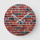 Buscar textura relojes de pared Rojo