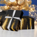 Buscar lámpara papel de regalo Negro