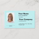 Buscar chic tarjetas de visita Azul