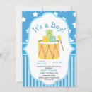 Buscar tambor invitaciones Adorable