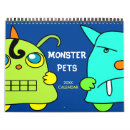 Buscar monstruos calendarios Divertido