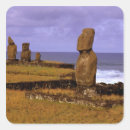 Buscar moai pegatinas Isla de pascua