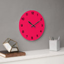 Buscar números rojos relojes de pared Su propio
