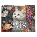 Buscar gato calendarios Fantasía