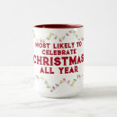 Buscar propenso tazas Navidad