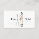 Buscar rojo tarjetas de visita Peluquero