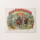 Buscar coche de bomberos puzzles Vintage