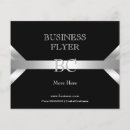Buscar negro y plata flyers Blanco