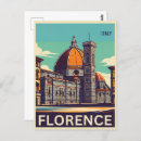 Buscar italia retro postales Florence italy