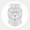 Buscar sugar skull pegatinas Cráneo de azúcar