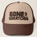 Buscar el squatching ido gorras Woodbooger