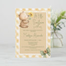 Buscar oso marrón invitaciones Moderno