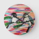 Buscar pájaro en rama relojes de pared Pájaros