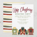 Buscar ugly sweater invitaciones Fea