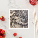 Buscar oruga servilletas Alice en wonderland