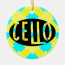 Buscar cello adornos Músico
