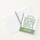 Buscar golfista cuadernos Divertido