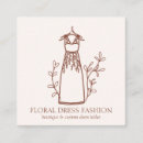 Buscar seamstress tarjetas de visita Floral