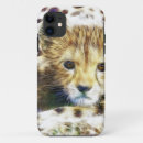 Buscar gatos grandes iphone fundas Guepardo
