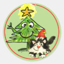 Buscar navidad del gatito pegatinas General y unisex