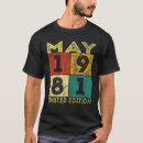 Buscar hecho en 1981 camisetas Viejo