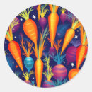 Buscar zanahoria pegatinas Naranja