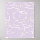 Buscar púrpura moderna posters Minimalista