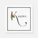 Buscar letra k servilletas Elegante