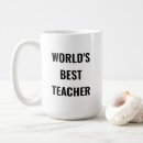 Buscar el mejor profesor tazas Apreciación