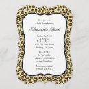 Buscar estampado de animales invitaciones Guepardo