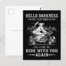 Buscar viejos amigos postales Oscuridad