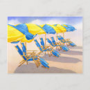Buscar paraguas coloridos postales Playa