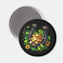 Buscar moneda de oro imanes Día de san patricio