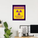 Buscar radiación posters Amarillo