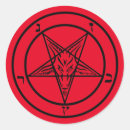 Buscar satánico pegatinas pentagram