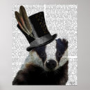 Buscar anticuario posters Badger