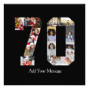 Buscar 70 cumpleaños posters Collage de fotos
