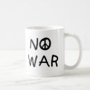 Buscar símbolo de paz tazas Ninguna guerra
