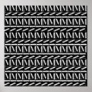 Buscar letra m posters Elegante