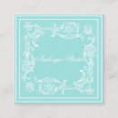 Buscar decoración tarjetas de visita Azul