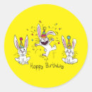 Buscar del conejito del feliz cumpleaños pegatinas Conejitos