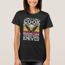 Buscar de cocinar camisetas Cuchillos