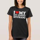 Buscar pelirrojo camisetas Novia